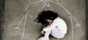 Homeless girl