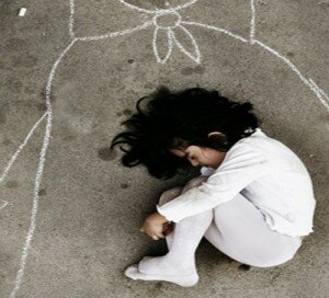 Homeless girl