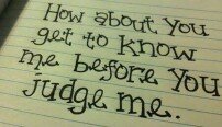 Don't Judge Me