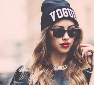 Girl In Vogue Beanie Hat