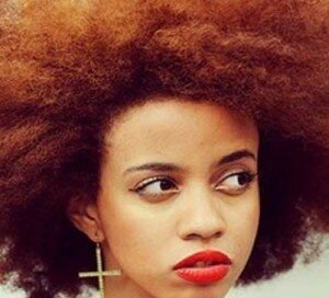 Girl With Afro Hair