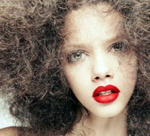 Girl With Frizzy Hair
